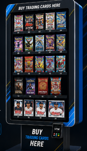 PokeVend 330 trading card vending machine